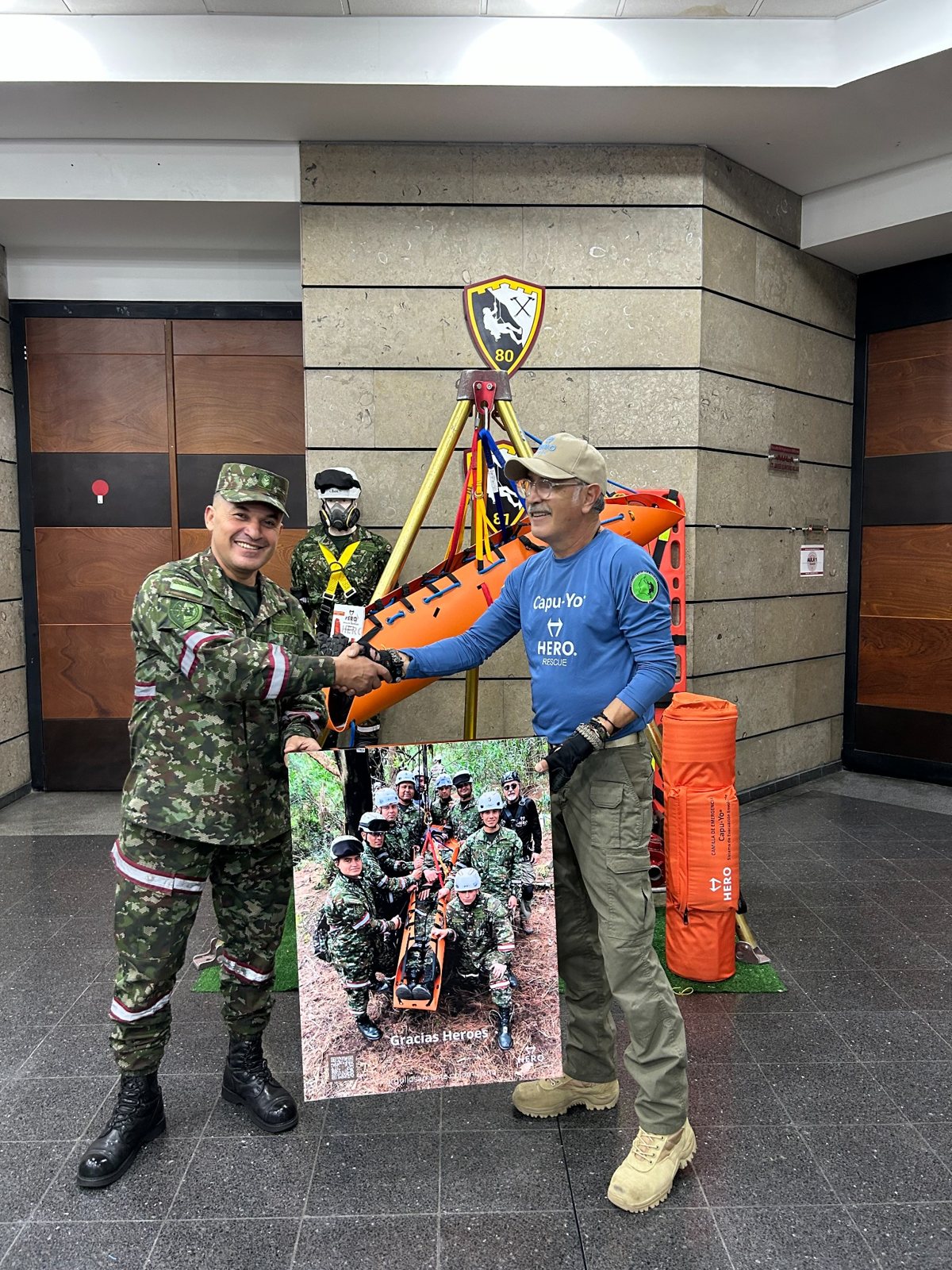 Entrenamiento de rescate
