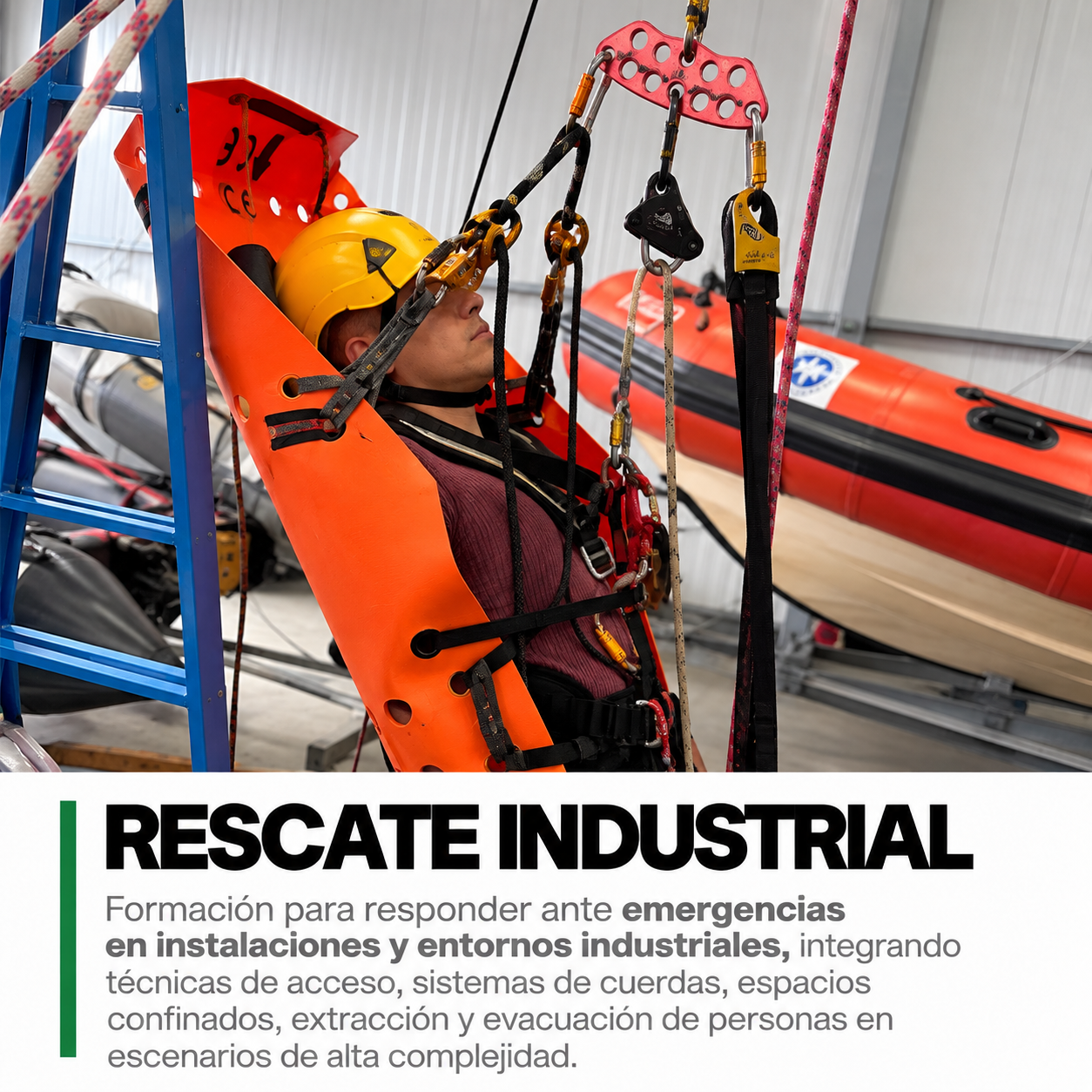 Rescate industrial en formación