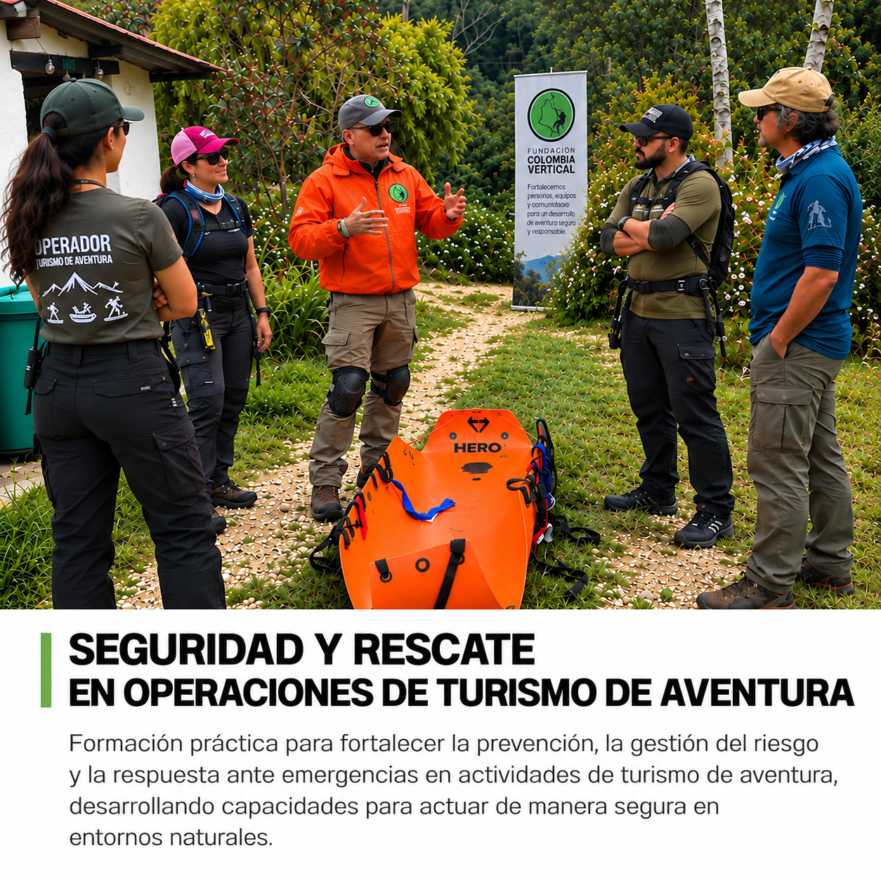Seguridad y rescate en la naturaleza